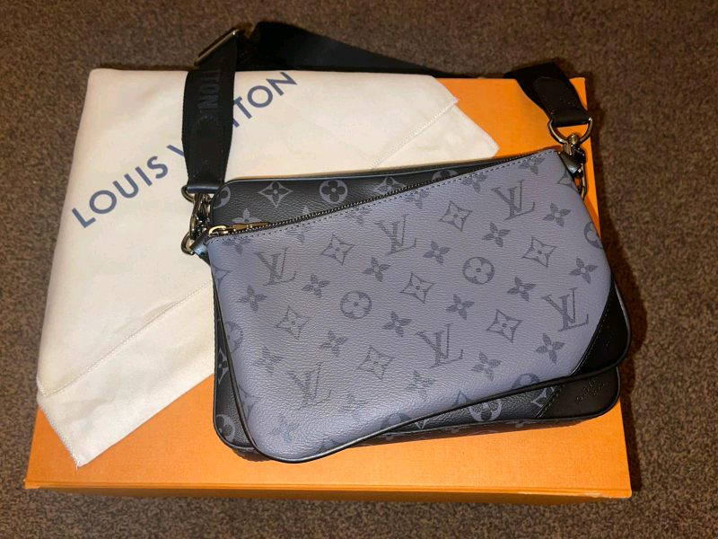 Louis Vuitton Trio Messenger Monogram Eclipse Reverse Monogram Eclipse