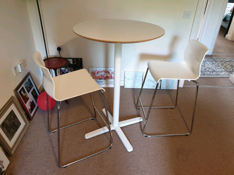 Kitchen bar table & 2 chairs (Ikea) in Haymarket, Edinburgh Gumtree