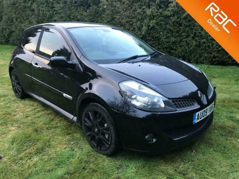2009 RENAULT CLIO VVT Renaultsport 197 Lux Full Black Leather Manual in