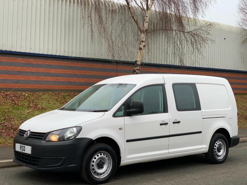 2014 64 VOLKSWAGEN CADDY MAXI KOMBI CREW VAN 1.6 TDI 102PS NO VAT in Harworth, South