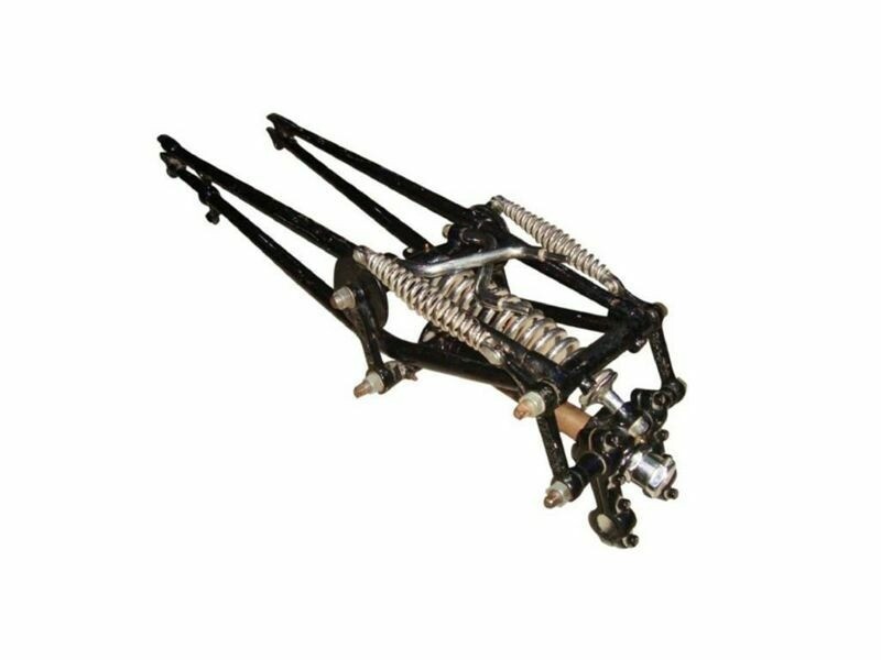 For Norton 16H Front Girder Fork Springer Assembly Black Chrome