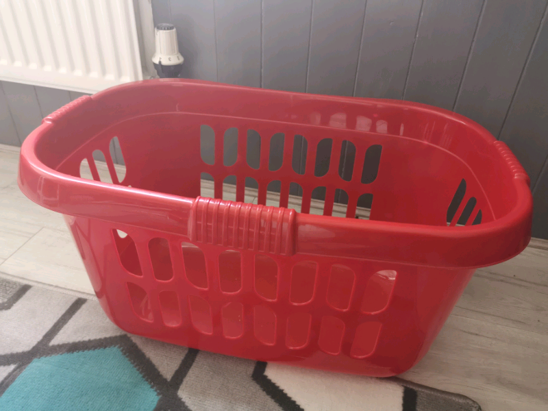 Wham red plastic laundry basket in Coventry, West Midlands Gumtree