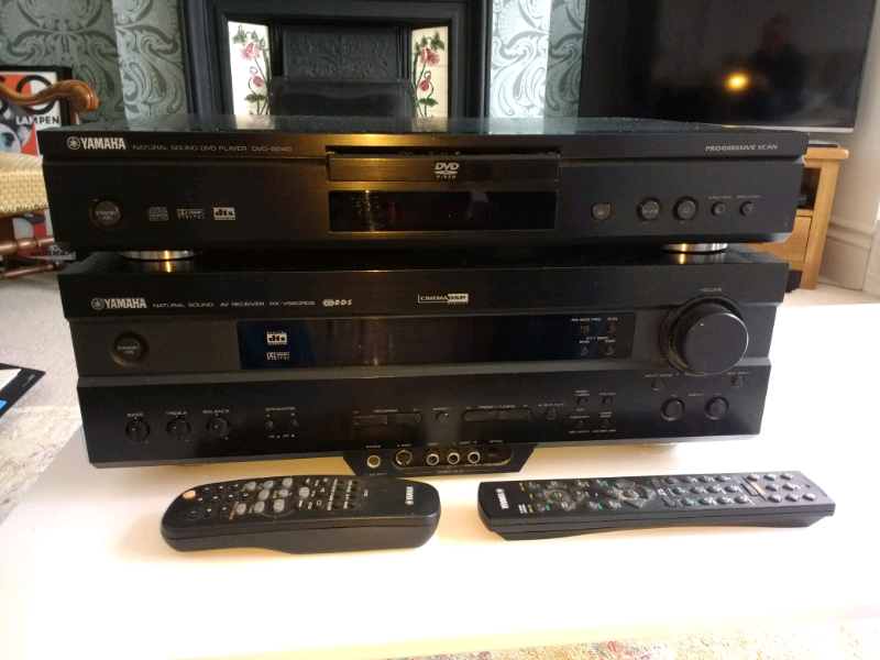 Yamaha Home Theater System. AV Receiver and matching DVD in Leighon