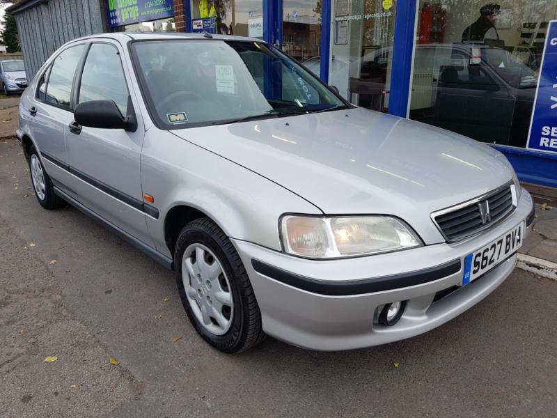 1998 HONDA CIVIC 1.4 5 DOOR MANUAL 124K MOT FEB 2018 in Felixstowe