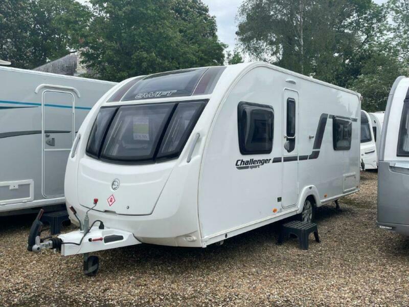 2,3,4, Berth 2014 Swift Challenger Sport 514 family caravan in