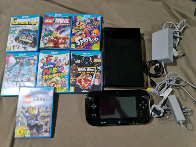 Nintendo Wii U 32gb 7 Game Bundle Mario Lego More In Chester Le Street County Durham Gumtree