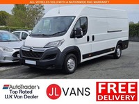 2022 Citroen Relay 2.2 BlueHDi H2 Van 140ps Enterprise PANEL VAN DIESEL Manual