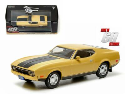 1973 FORD MUSTANG MACH 1 ELEANOR GONE IN 60 SIXTY SECONDS 1:43 GREENLIGHT 86412