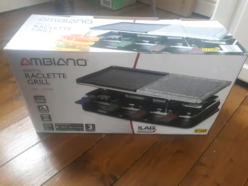 Ambiano Electric Raclette Grill in Swanwick, Derbyshire Gumtree