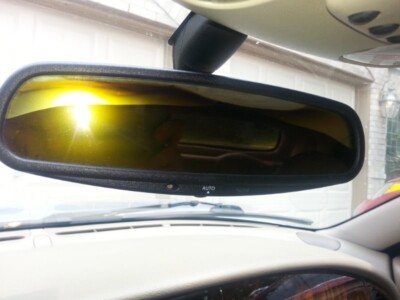 Auto Dim Auto-Dimming Rearview mirror Glass Replacement Porsche 996 Jaguar Magna