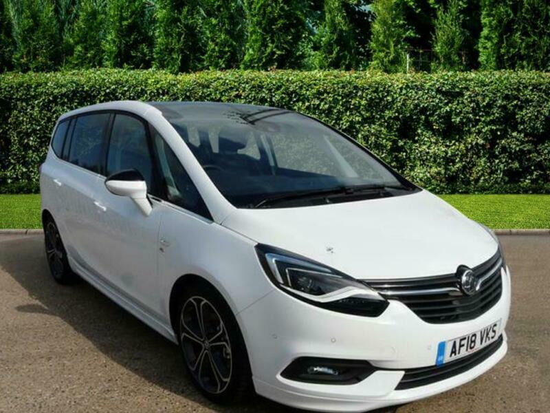2018 Vauxhall Zafira Tourer Tourer 2.0 CDTi Elite Nav 5dr Estate Diesel white Ma in Kings Lynn