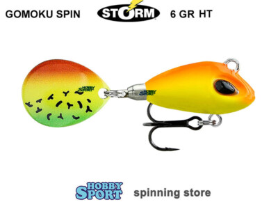 GOMOKU SPIN 6 GR  4,5 CM COLORE  HT HOT TIGER STORM AREA TROUT SPINNING
