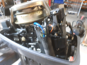 outboard 8hp yamaha tender shaft upgraded starts pull late condition engine class short power