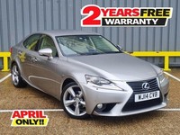2014 Lexus IS 300h Premier Saloon 2.5 Automatic Petrol Hybrid Saloon HYBRID Auto