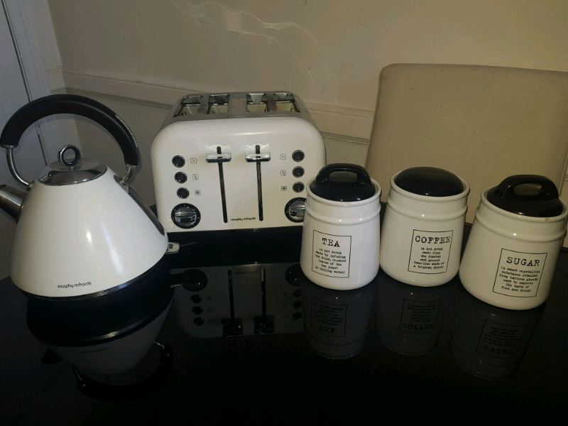 Kettle toaster and tea coffee sugar jars in Walton, Merseyside Gumtree