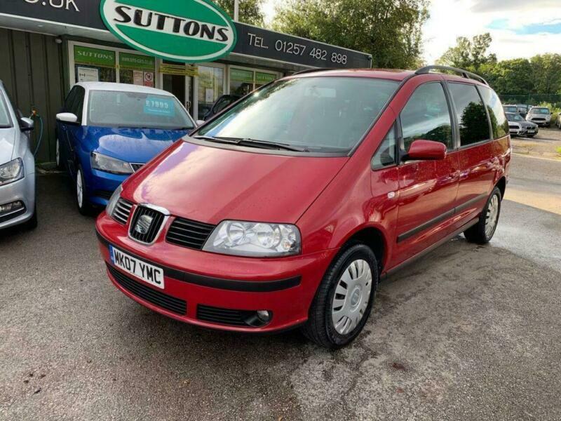 2007 SEAT Alhambra 2.0 REFERENCE 5d 114 BHP MPV Petrol Manual in