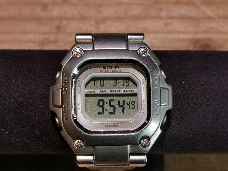 CASIO MRG-110-7 ステンレスベルト 初代フルメタルMR-Gカシオ CASIO MRG-110-7 ステンレスベルト 初代フルメタルMR-Gカシオ