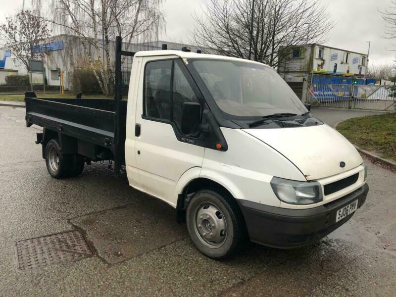 2006 FORD TRANSIT TIPPER 2.4 TDI 350 MWB MEDIUM ROOF LONG M0T 11/21 NO