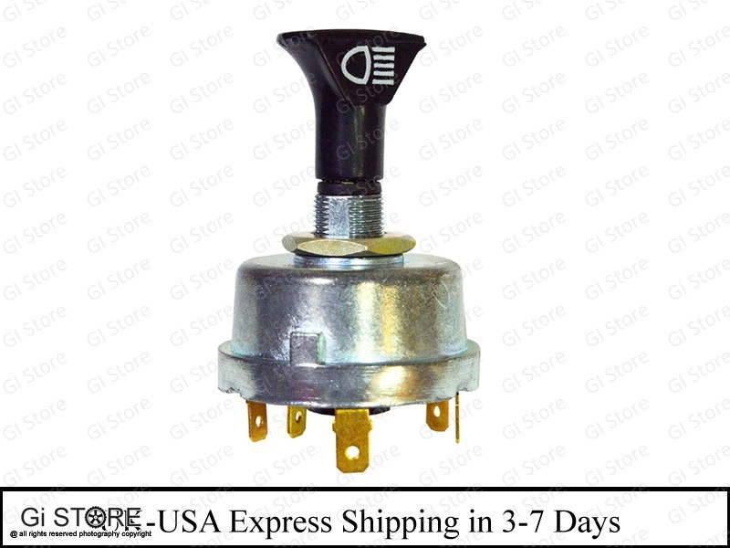 Ford Tractor Head Light Switch C5NN11654A, C5NN11654D, C7NN11654B, C7NN11654C