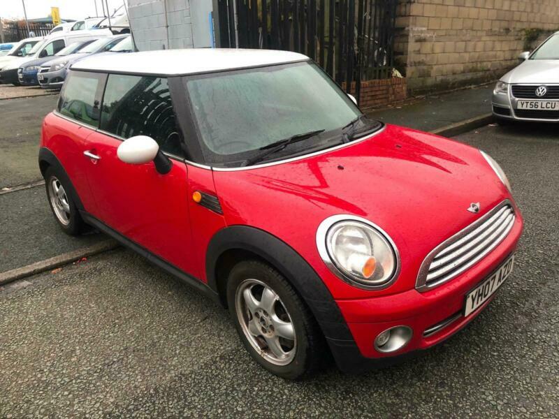 07 MINI COOPER 1.6 RED / WHITE ROOF 6 SPEED 109k SERVICE HISTORY 2 KEYS