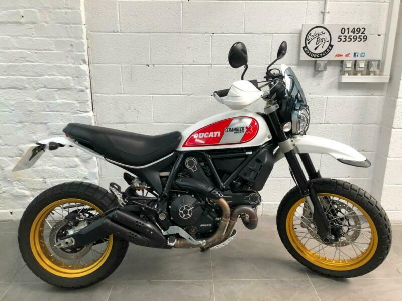 2017 Ducati Scrambler Desert Sled Heated Grips Screen Headlight Guard