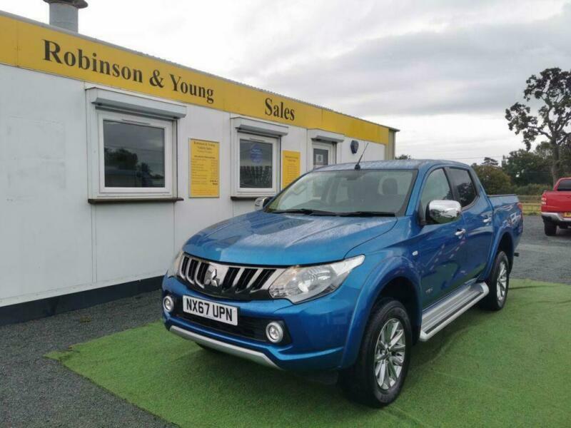 2017 Mitsubishi L200 2.4 DID 4WD TITAN DCB 178 BHP *WARRANTY UNTIL