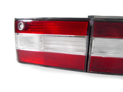 DEPO JDM Style Red Clear Tail + Bumper Signal Lights For 1990-1994 Lexus LS400