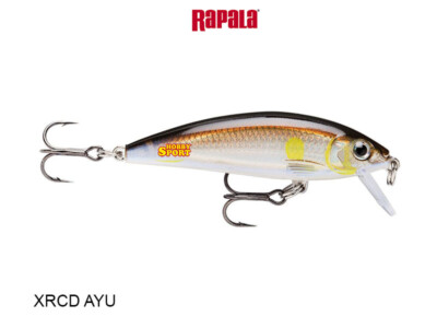 RAPALA X-RAP mod XRCD 7 COLORE AYU 10 GR SINKING SPINNING LAGO FIUME