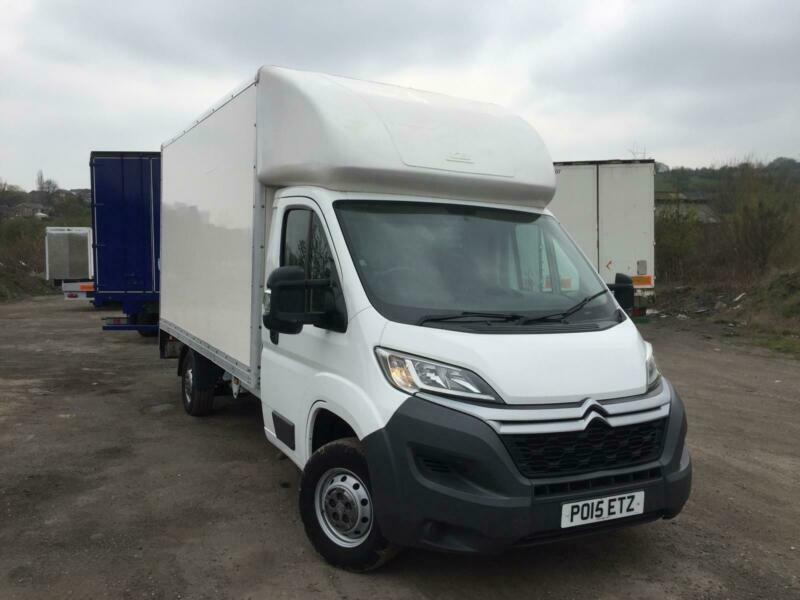 2015 Citroen Relay Luton box van with taillifed 2.2HDi 130bhp 6speed