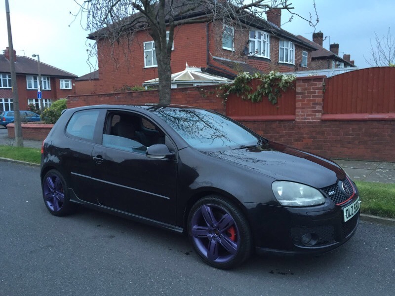 BLACK VOLKSWAGEN GOLF GTI 2.0 TFSI MK5 3 DOOR | in ...