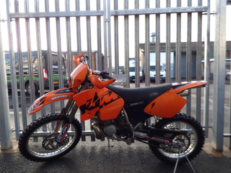 KTM EXC 200 Motocross Bike (Part exchange to clear) in Salisbury