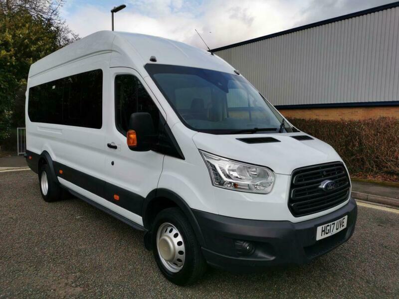 2017 Ford Transit 460 L4 H3 Trend 2.2 125ps 17 Seater Minibus Diesel