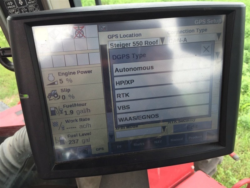 Case IH 372 unlocked to RTK