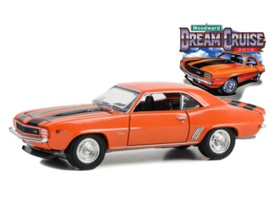 1969 Chevrolet Camaro Z/28 - Orange Diecast 1:64 Scale Model - Greenlight 37280D