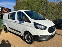 2021 Ford Transit Custom T320 2.0TDCi LEADER DCIV 6 SEATS LWB L2 130PS + AC Comb