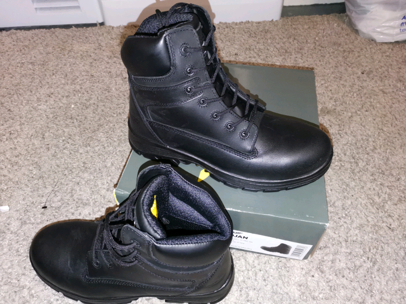 trojan high leg safety boots