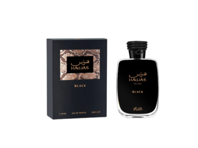 Rasasi Hawas Black for Him Eau De Parfum Spray for men 100ml