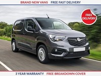 Vauxhall Combo Sportive L2 2300 1.5 Turbo D LWB Panel Van Small Diesel Manual