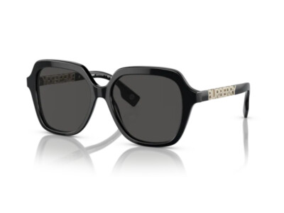 BURBERRY BURBERRY SUNGLASSES BE4389 300187 BLACK DARK GRAY WOMAN