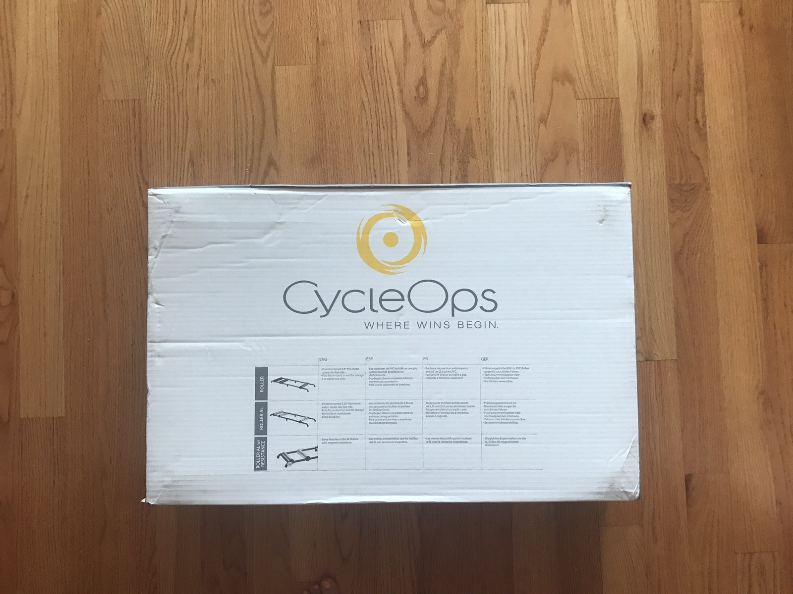 Cycleops aluminum rollers outlet