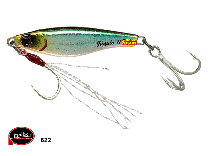 MOLIX JUGULO WIDE CASTING  5  GR  COL. 622 BROWN BACK SPINNING MARE LAGO FIUME