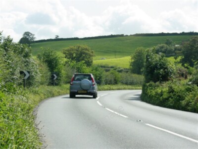 Photo 6x4 2009 : B3092 Frome Road looking south Gare Hill Maiden Bradley  c2009