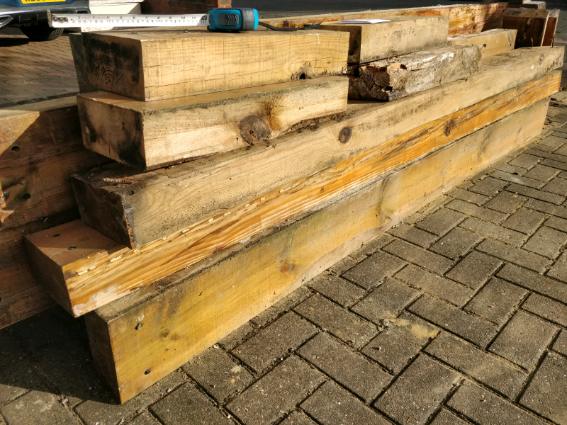 Used wooden sleepers in Redbridge, London Gumtree