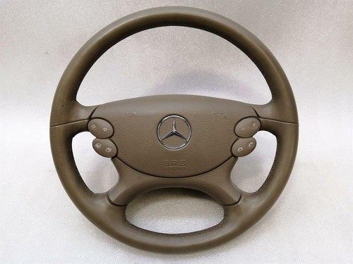 MERCEDES SL R230 Steering Wheel A2304600503 Lenkrad MFL Leder Leather LANDSCAPE