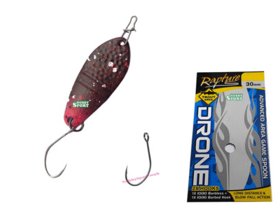DRONE SPOON  3,0 GR COLORE TROUT PINK  AREA TROTA   RAPTURE TRABUCCO 18810481