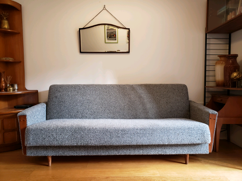 vintage 60s sofa bed