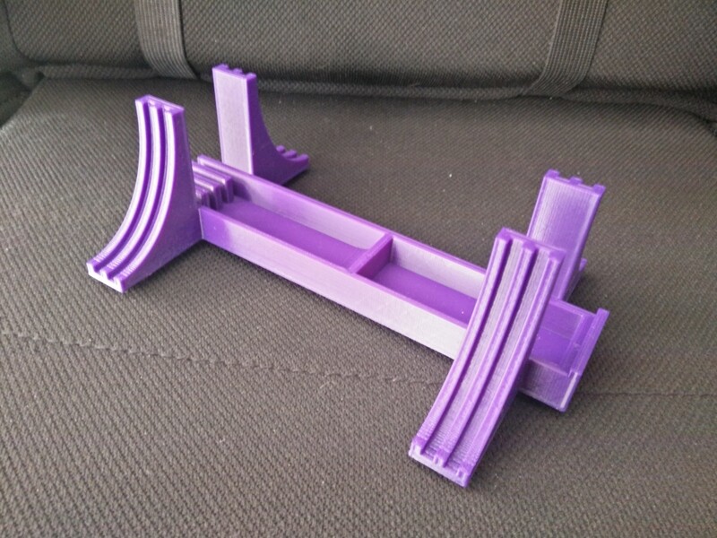 Vertical Stand Holder for PlayStation 2 PS2 Slim 3D Printed MANY COLOR