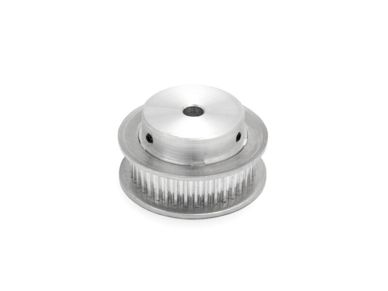 Zahnriemenrad HTD-3M 9mm breit - 40 Zähne, Bohrung 8mm H7 mit Klemmschrauben