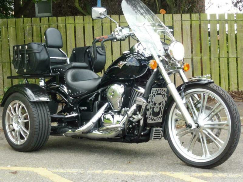 09/09 KAWASAKI VN 900 C8F CUSTOM TRIKE 1,500 MILES in Darlington