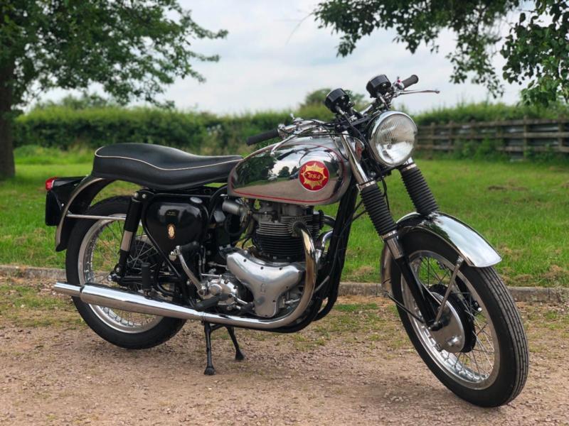 bsa gold star bike